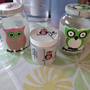Set of Owl Jars